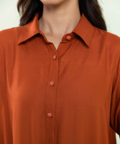 Sapphire - Solid Cottel Shirt