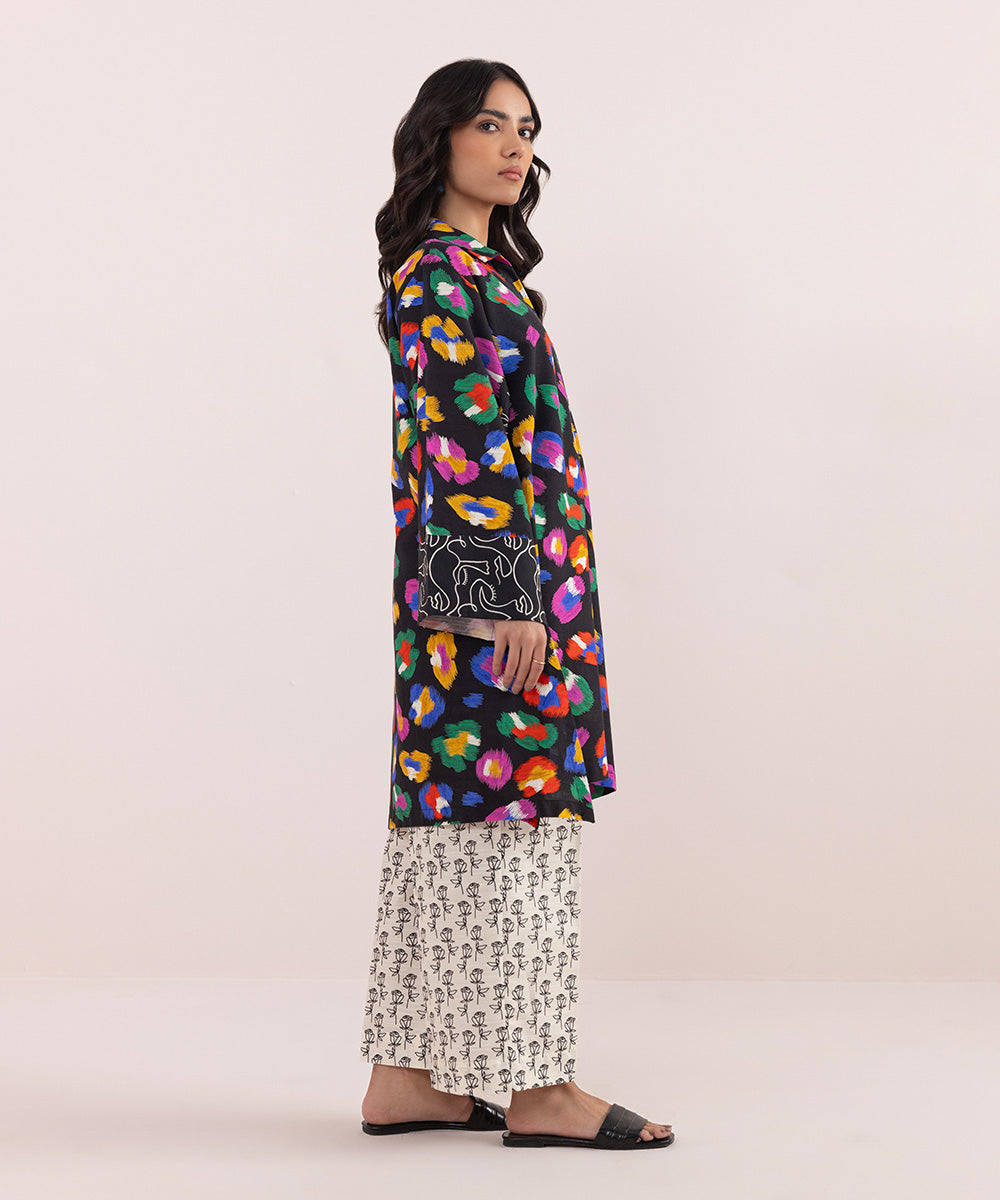Sapphire - Printed Khaddar Shirt