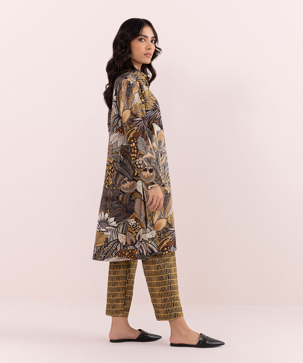 Sapphire - Printed Khaddar Shirt