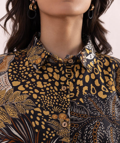 Sapphire - Printed Khaddar Shirt
