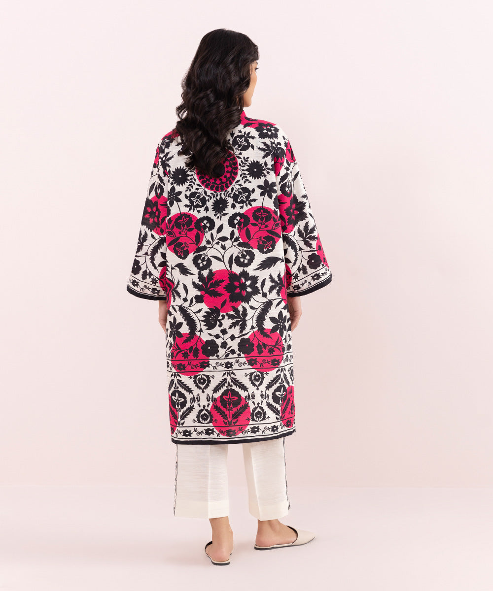 Sapphire - Printed Khaddar Shirt
