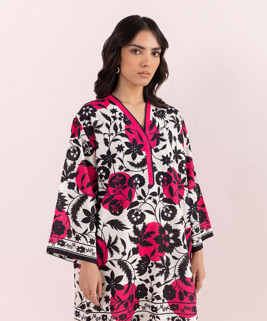 Sapphire - Printed Khaddar Shirt