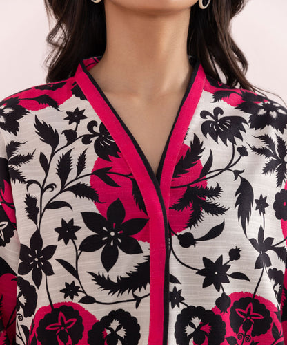 Sapphire - Printed Khaddar Shirt