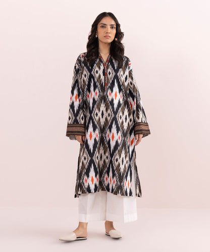 Sapphire - Printed Khaddar Shirt