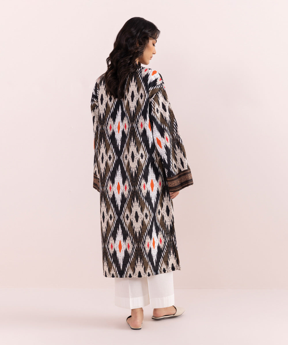 Sapphire - Printed Khaddar Shirt