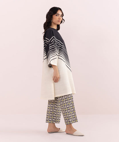 Sapphire - Printed Khaddar Shirt