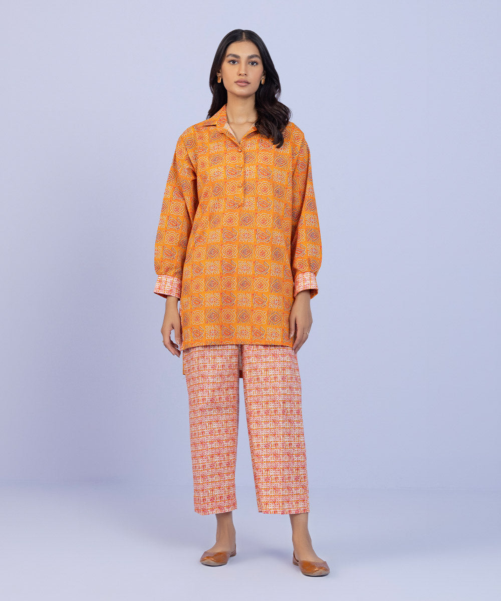 Sapphire - Printed Chunri Shirt