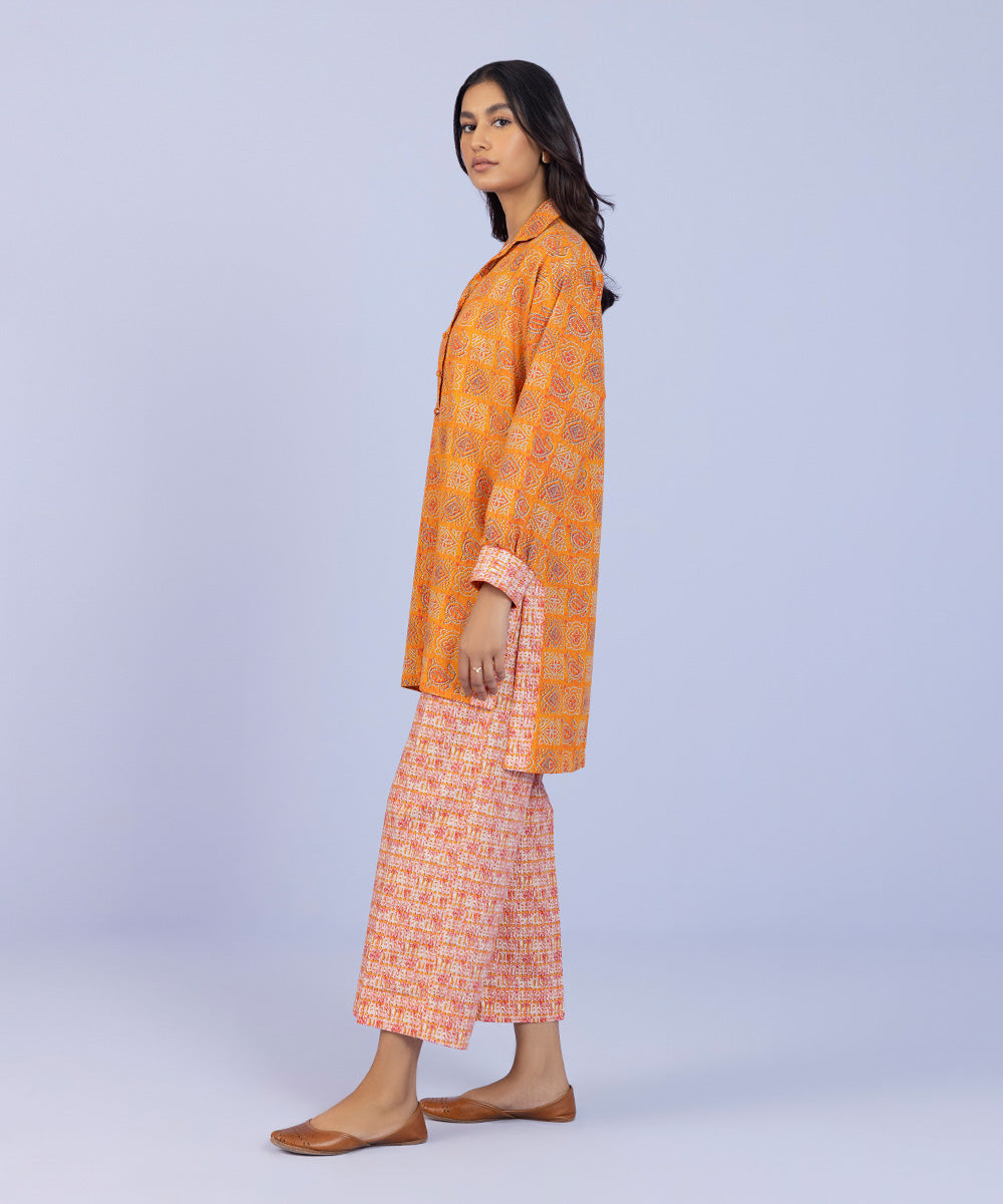 Sapphire - Printed Chunri Shirt