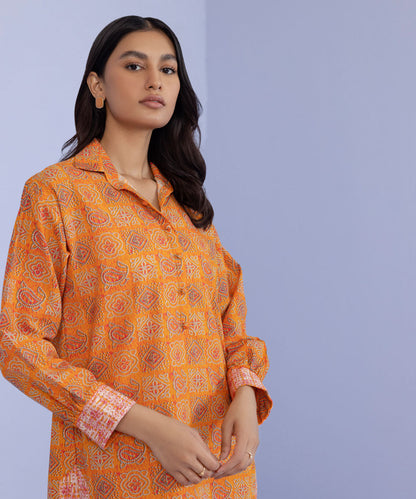 Sapphire - Printed Chunri Shirt