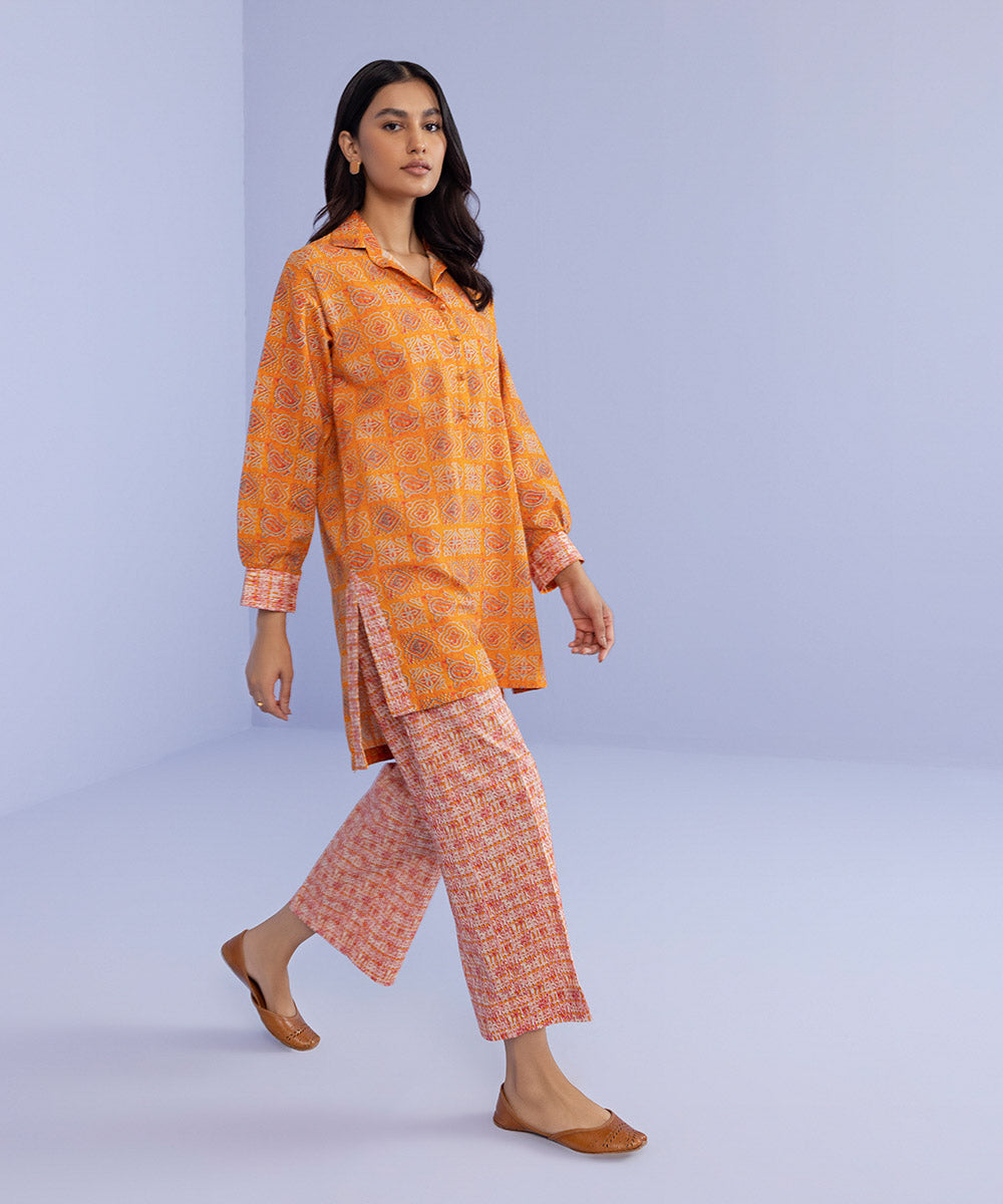 Sapphire - Printed Chunri Shirt
