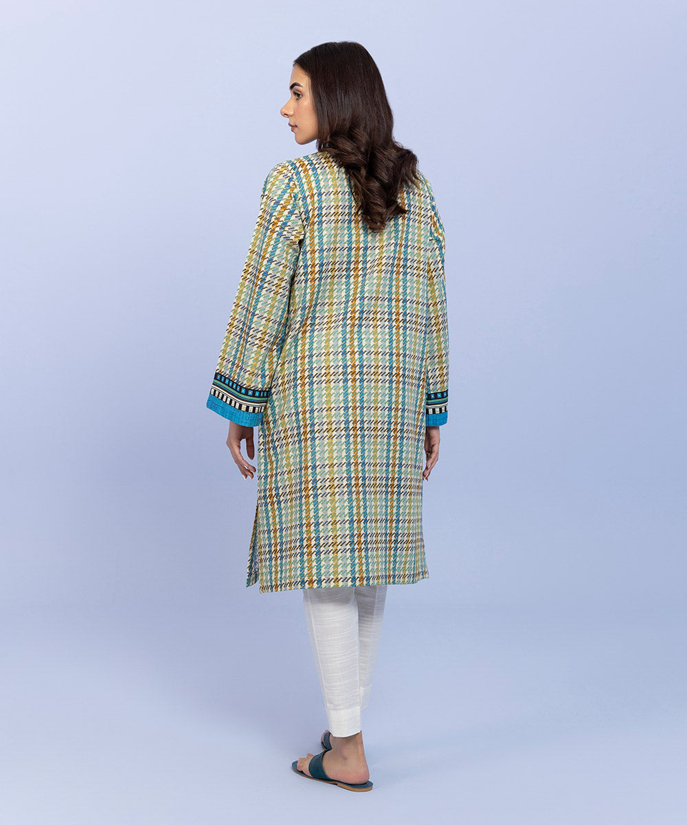 Sapphire - Printed Khaddar Shirt