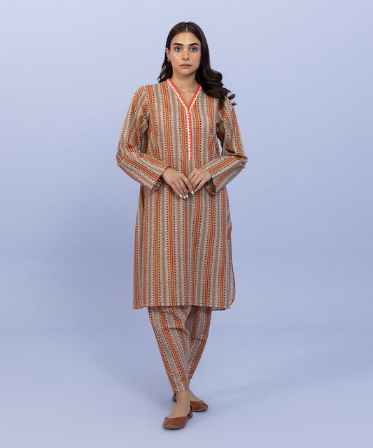 Sapphire - Printed Khaddar Shirt