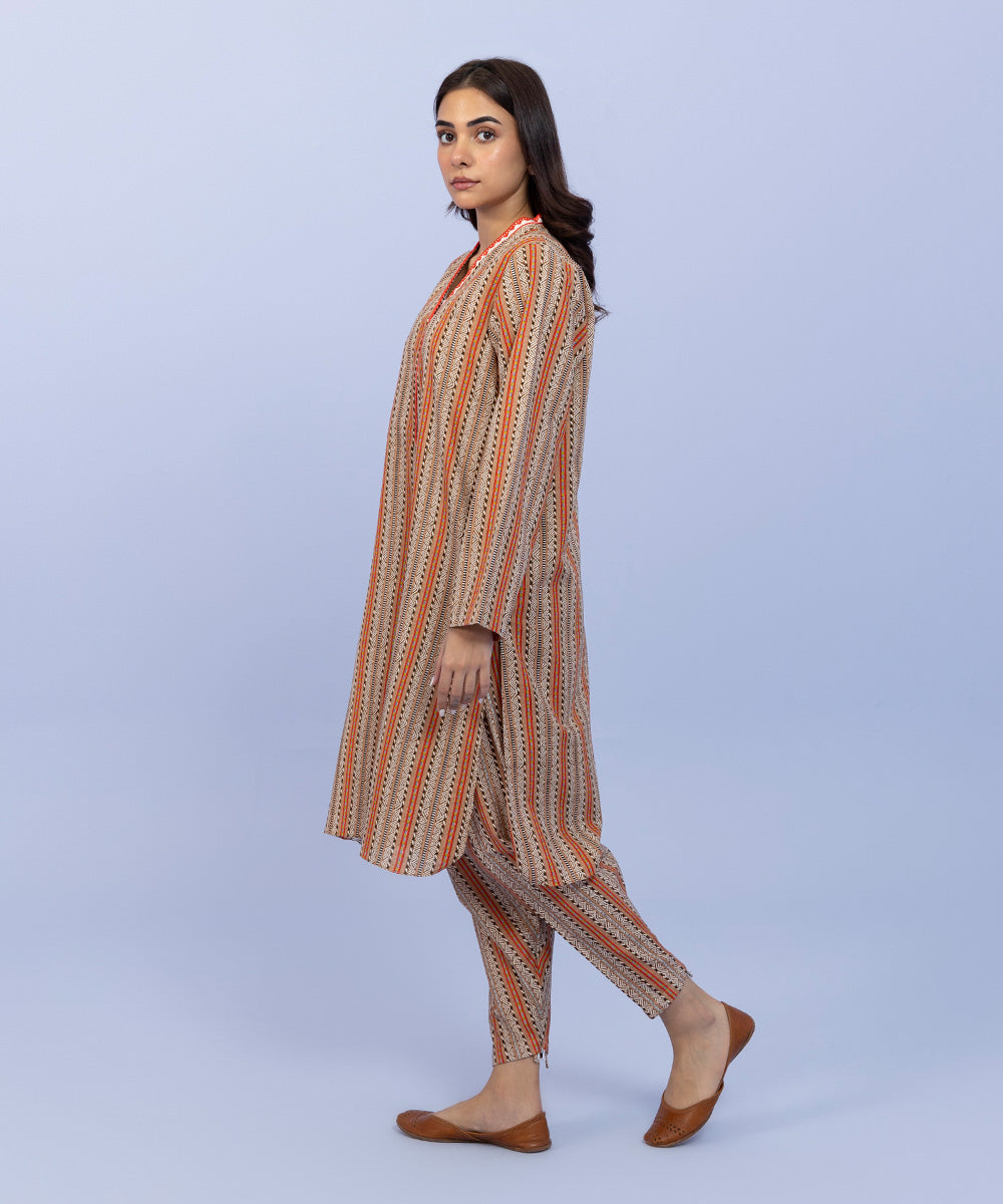 Sapphire - Printed Khaddar Shirt