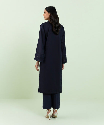 Sapphire - Solid Cotton Viscose Shirt