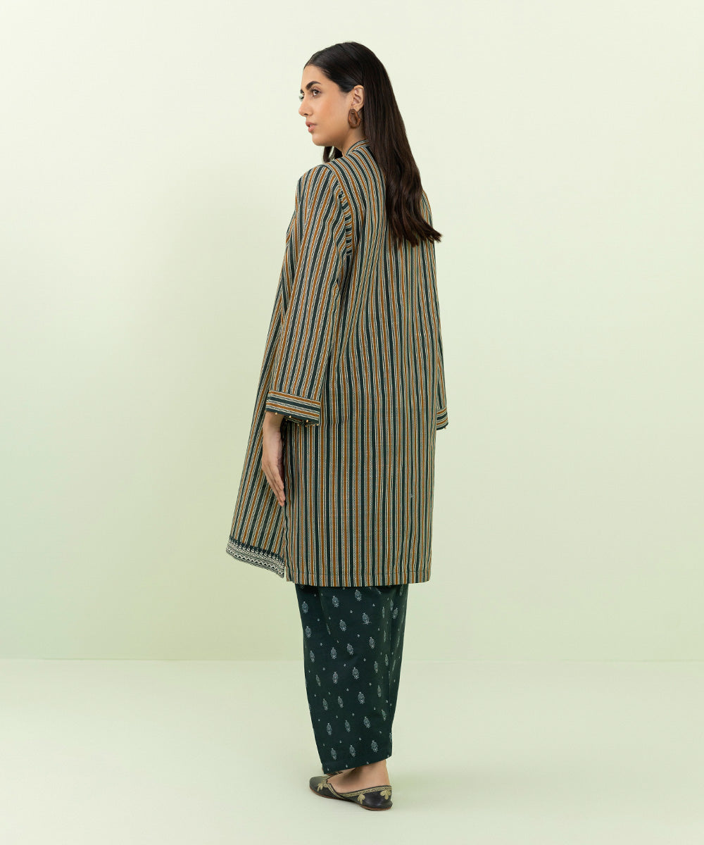 Sapphire - Printed Khaddar Shirt