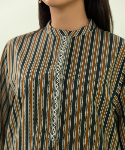 Sapphire - Printed Khaddar Shirt