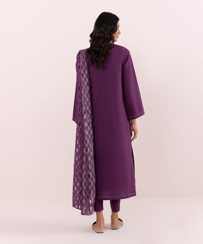 Sapphire - 3 Piece - Solid Dobby Suit