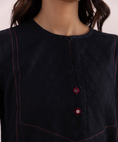 Sapphire - 2 Piece - Solid Jacquard Suit