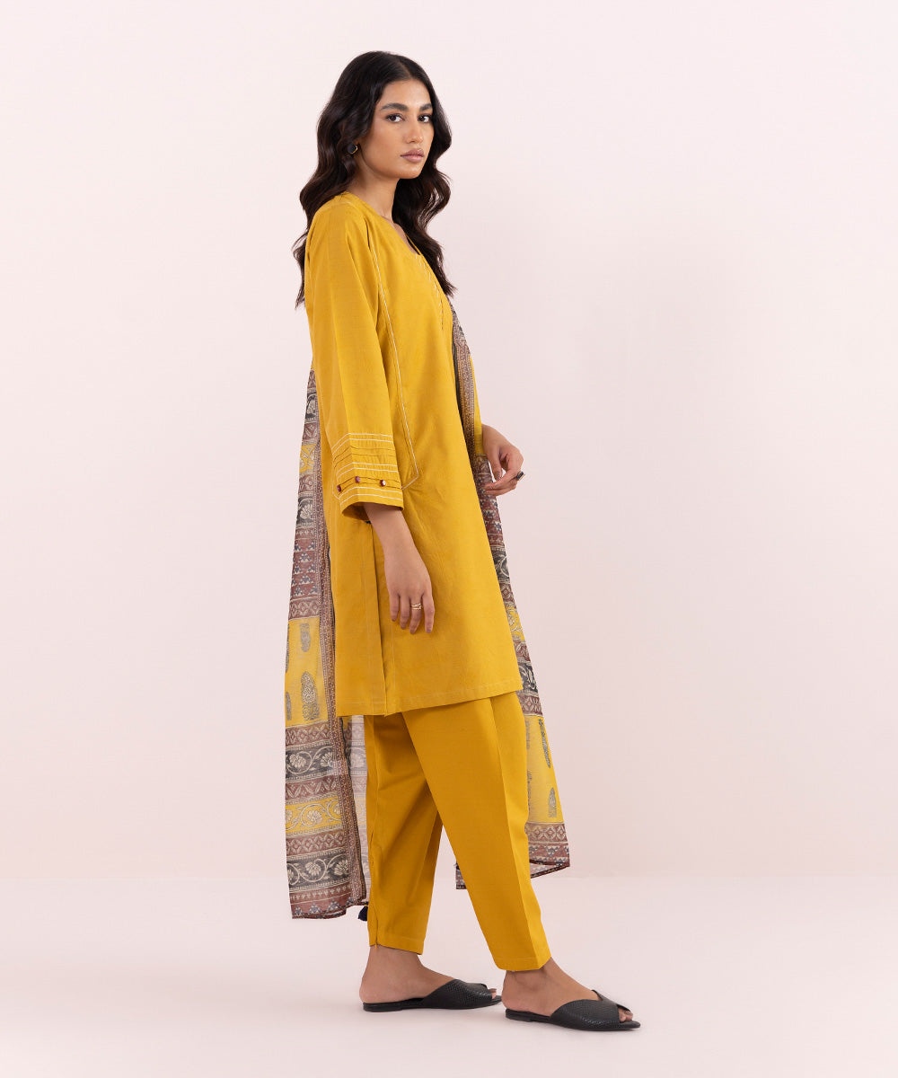 Sapphire - 3 Piece - Solid Jacquard Suit