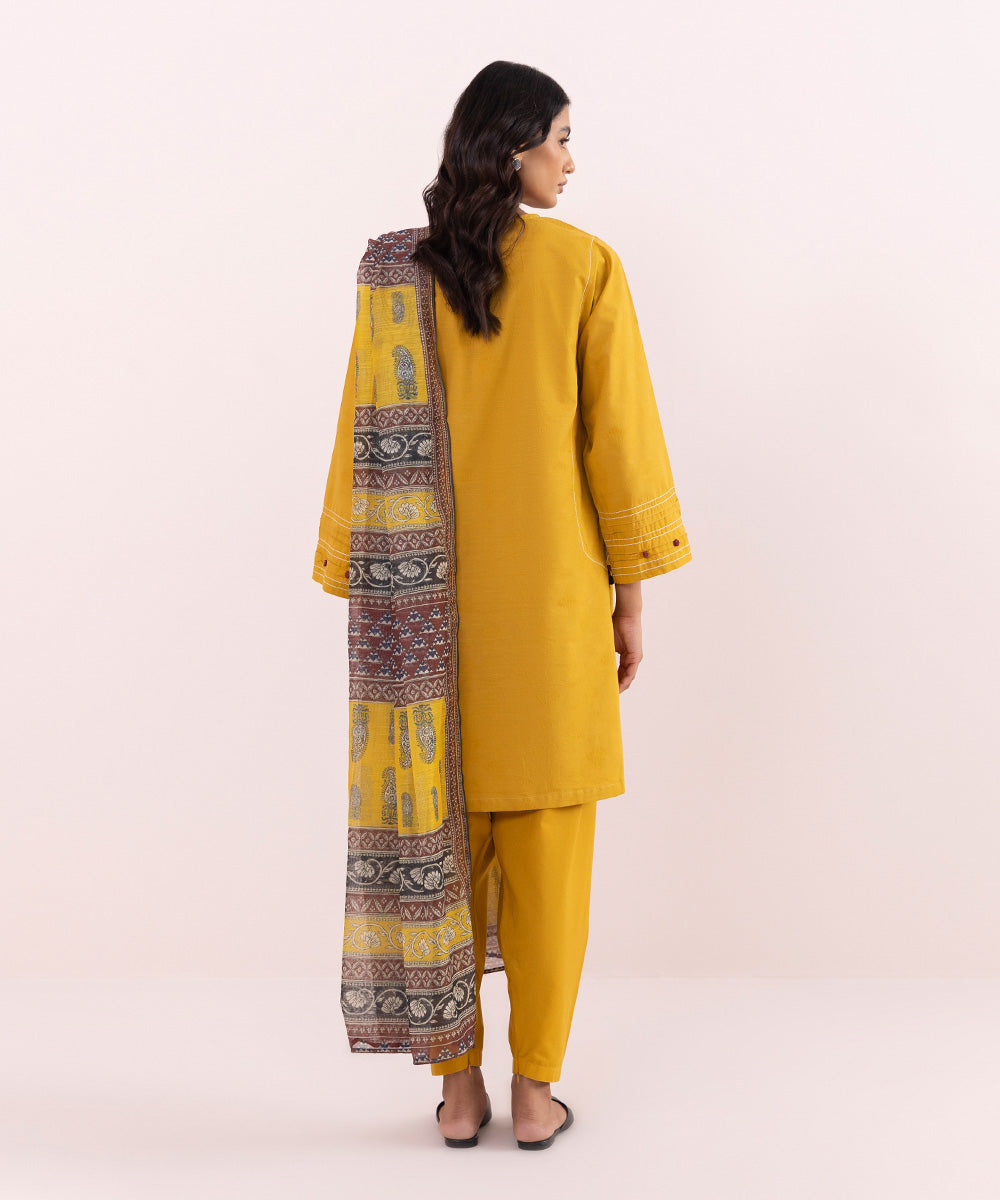 Sapphire - 3 Piece - Solid Jacquard Suit