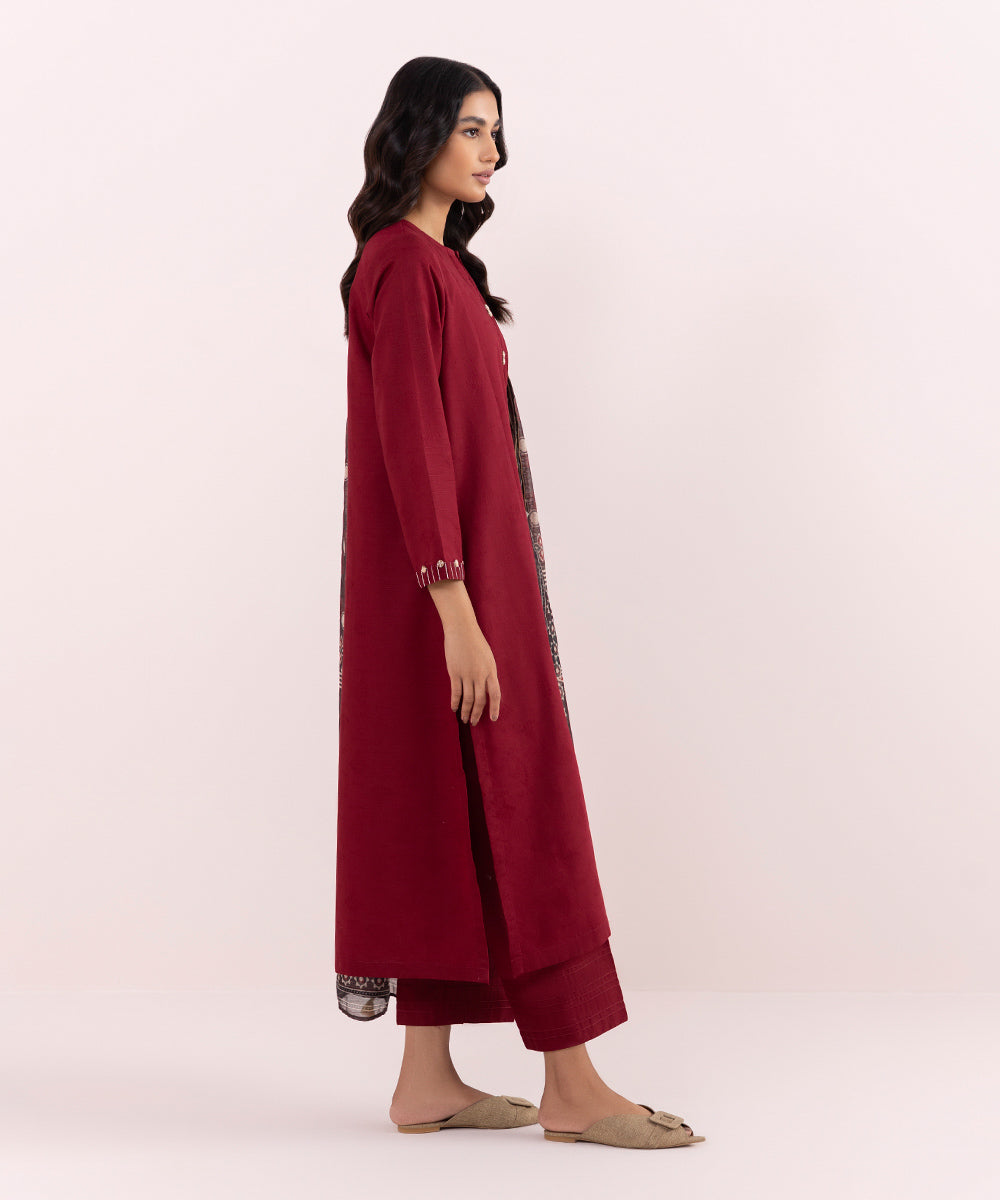 Sapphire - 3 Piece - Solid Jacquard Suit