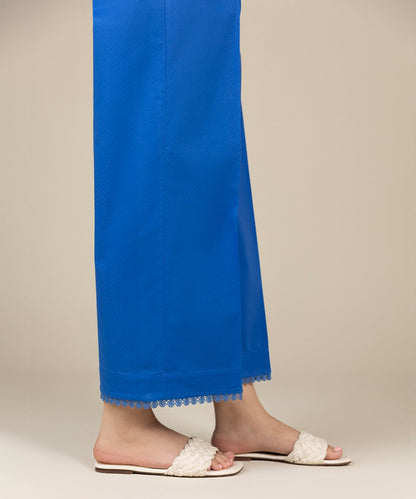 Sapphire - Dobby Culottes with Lace Detail