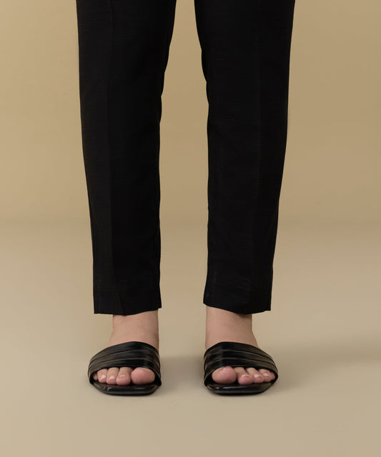 Sapphire - Khaddar Cigarette Pants