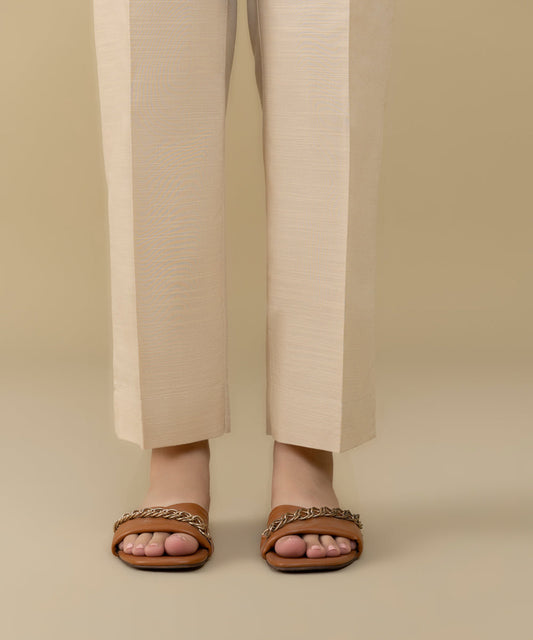 Sapphire - Khaddar Straight Pants