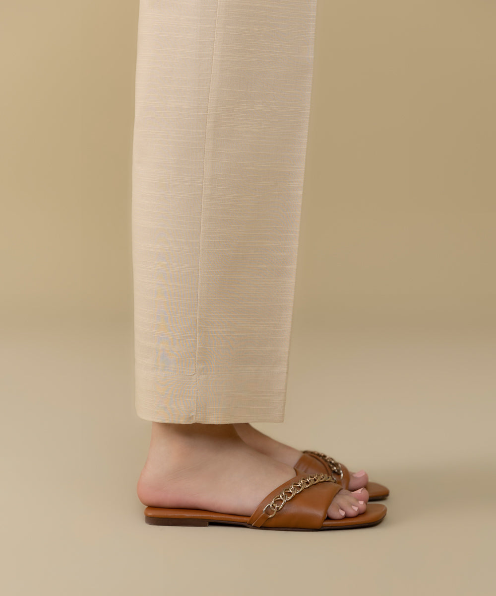 Sapphire - Khaddar Straight Pants