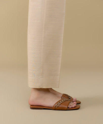 Sapphire - Khaddar Straight Pants