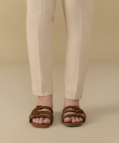 Sapphire - Khaddar Cigarette Pants