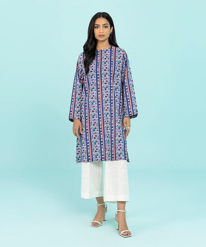 Sapphire - Printed Khaddar Shirt