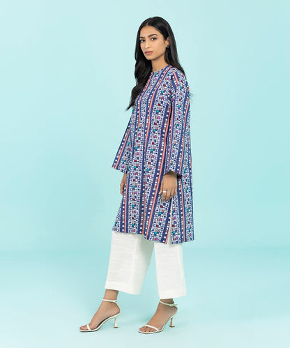 Sapphire - Printed Khaddar Shirt