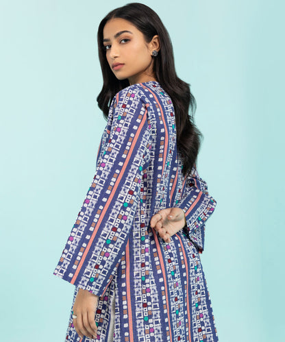 Sapphire - Printed Khaddar Shirt
