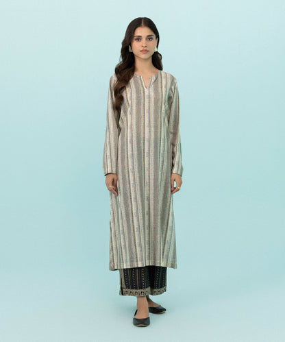 Sapphire - Printed Khaddar Shirt