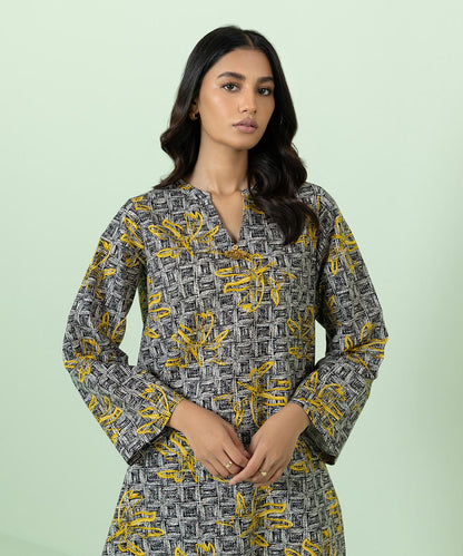Sapphire - Printed Khaddar Shirt