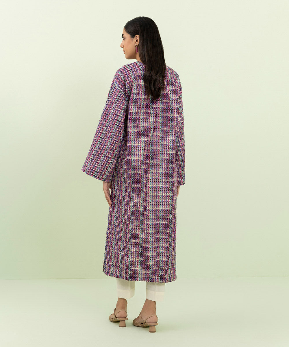 Sapphire - Printed Khaddar Shirt