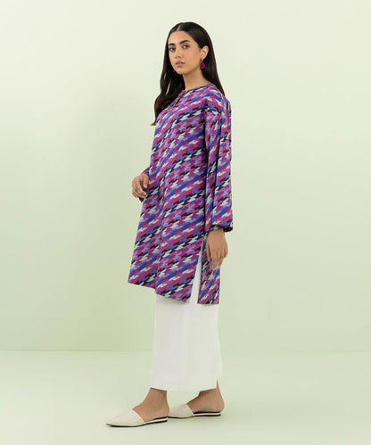Sapphire - Printed Khaddar Shirt