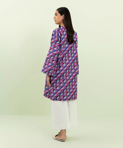 Sapphire - Printed Khaddar Shirt