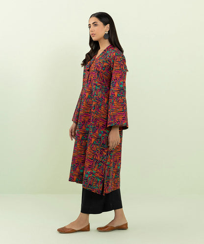 Sapphire - Printed Khaddar Shirt
