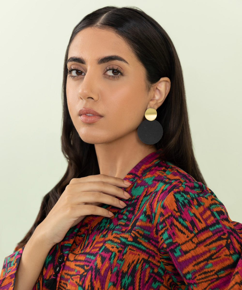 Sapphire - Printed Khaddar Shirt