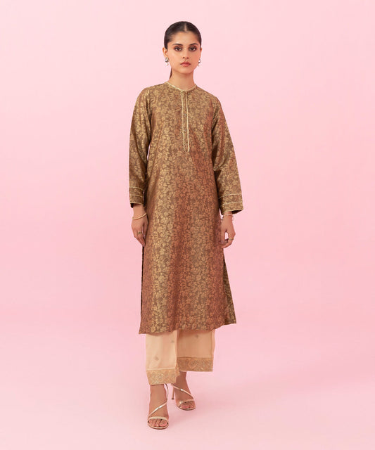 Sapphire - Dyed Jacquard Shirt