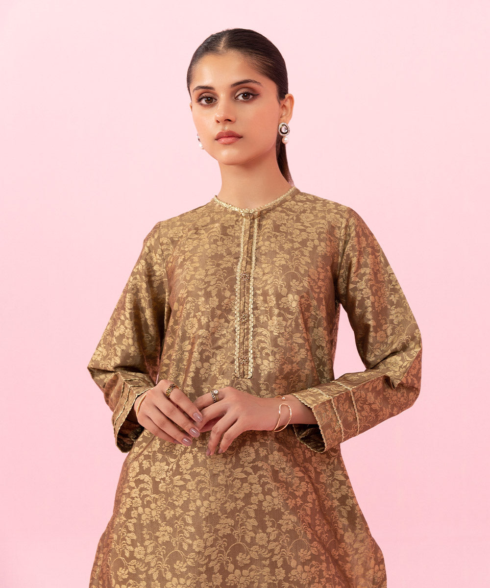 Sapphire - Dyed Jacquard Shirt