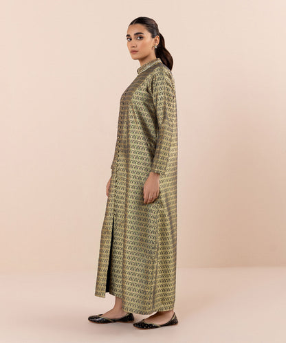 Sapphire - 2 Piece - Embellished Jacquard Suit