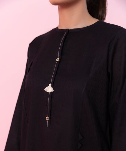 Sapphire - Solid Jacquard Shirt