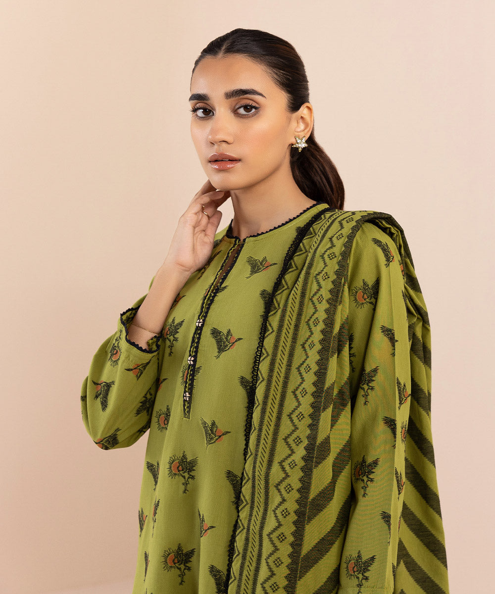 Sapphire - 2 Piece - Yarn Dyed Jacquard Suit