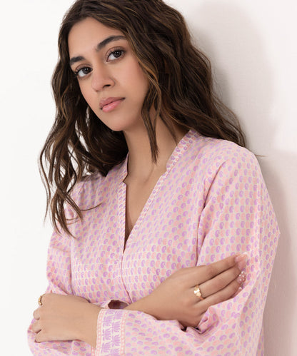 Sapphire - Printed Lawn Shirt