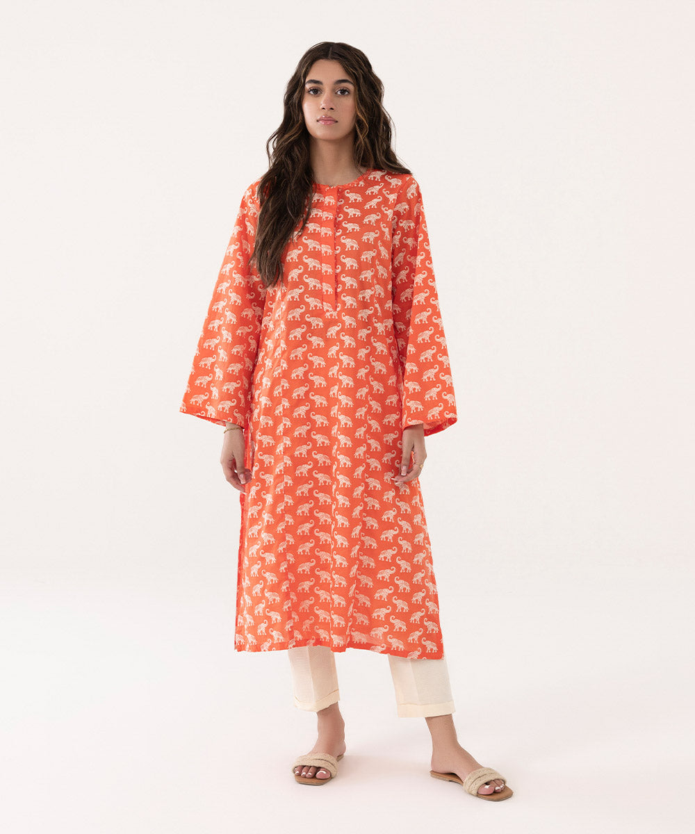 Sapphire - Printed Lawn Shirt