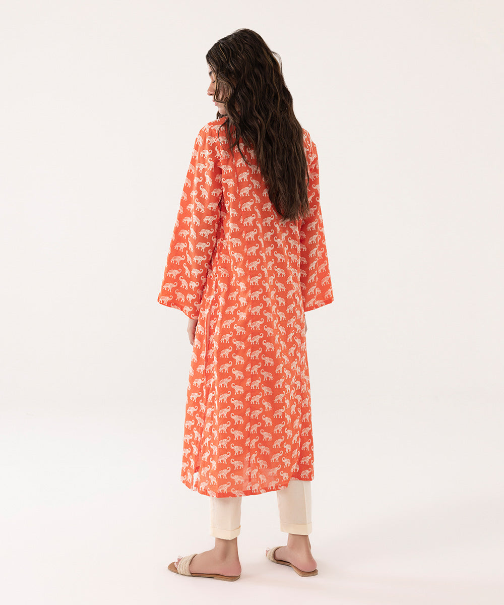 Sapphire - Printed Lawn Shirt
