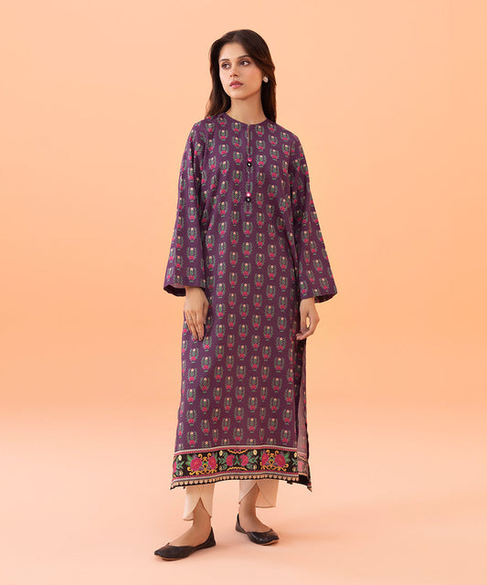 Sapphire - Printed Dobby Shirt